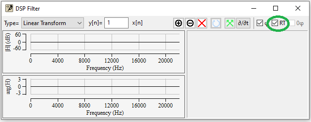 Real Time DSP Filter
