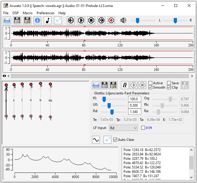 Open Acoustic Graph File
